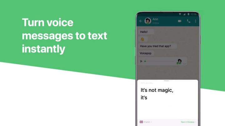 Opsi untuk digunakan di Voicepop untuk WhatsApp