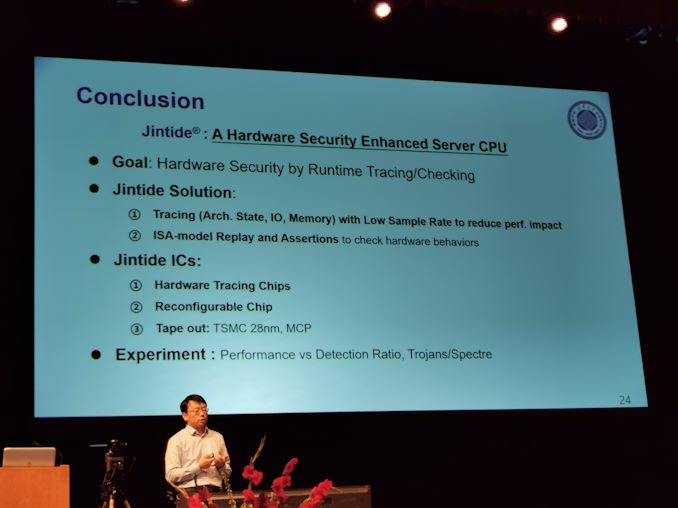 Hot Chips 31 Live Blogs: CPU Keamanan Intel / Tsinghua Xeon Jintide 18