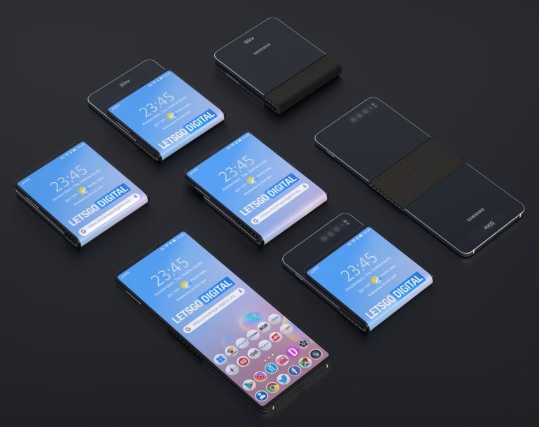 Samsung запатентовал новый дизайн для второго поколения Galaxy Fold  2