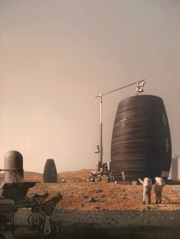 08/19/19 Mars, NASA, Rumah, 3D
