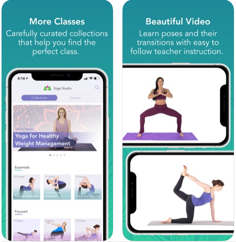 7 أفضل تطبيق يوغا لجهاز iPhone للحفاظ على صحتك وصحتك في 2019 1