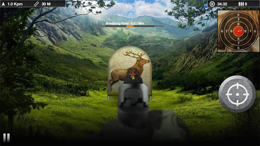 Shooting Target Moose adalah salah satu game berburu terbaik untuk android