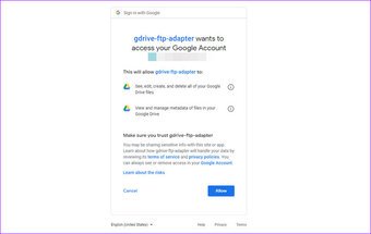 Cara Menggunakan Google Drive Sebagai Server Ftp Atau Drive Jaringan Secara Gratis 2