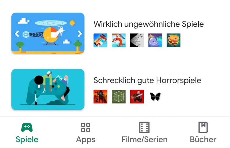 Google: Play Store mendapat desain baru