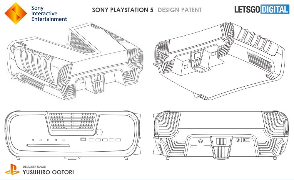 Sonys patent för en spelkonsol visas;  Kanske till PlayStation 5 1