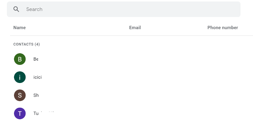 Daftar Kontak Gmail