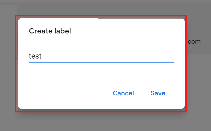 Nama Label Gmail