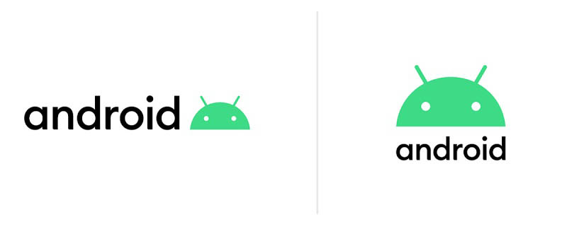 Logo baru yang akan digunakan dari Android 10.