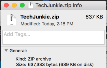 Cara Melindungi Kata Sandi File Zip di MacOS 4