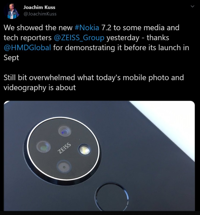 Foto langsung pertama Nokia 7.2 3