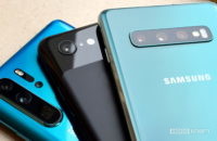 Punggung Huawei P30 Pro, Google Pixel 3 dan Samsung Galaxy S10