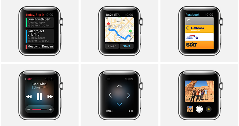 Dia Apple Watch dan aplikasi aslinya, temukan mereka 7