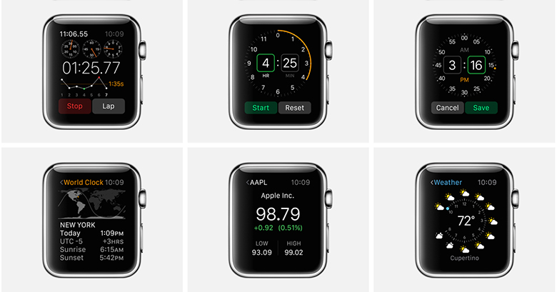  Apple Watch и оригинальное приложение, найди их 8