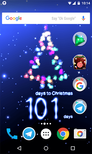 Hari sampai Natal - Countdown Natal dengan aplikasi Carols