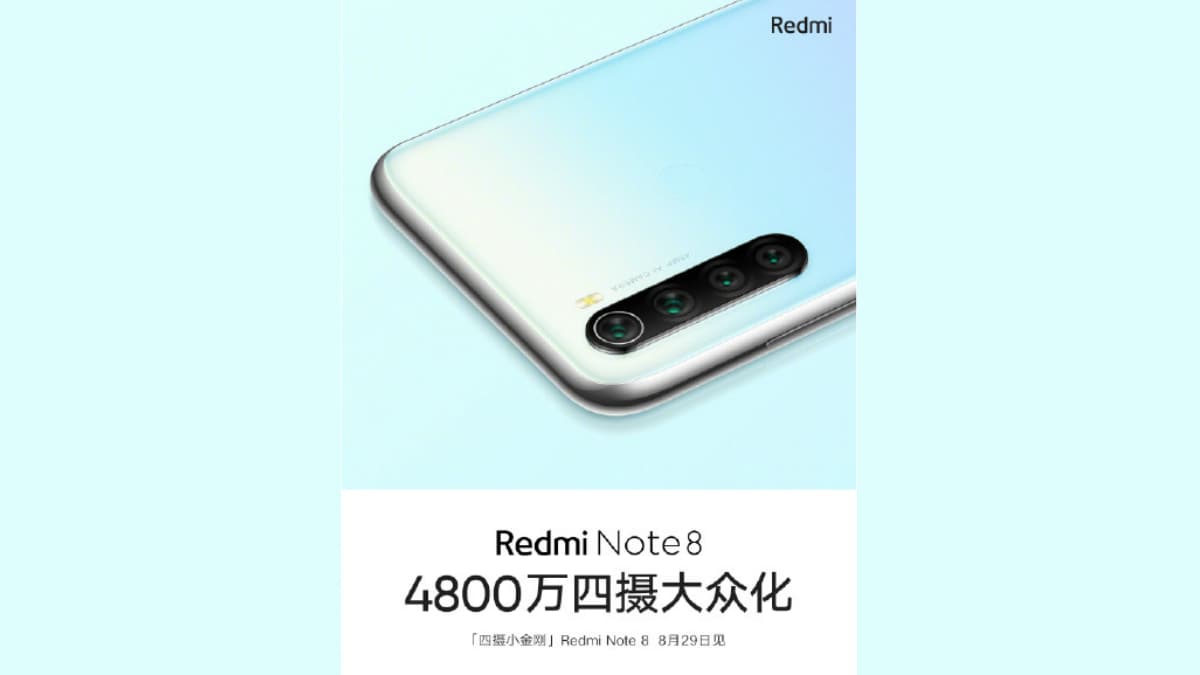 Redmi Note 8 Latest Teasers Confirm Snapdragon 665 SoC, Quad Rear Cameras With 48-Megapixel Main Sensor