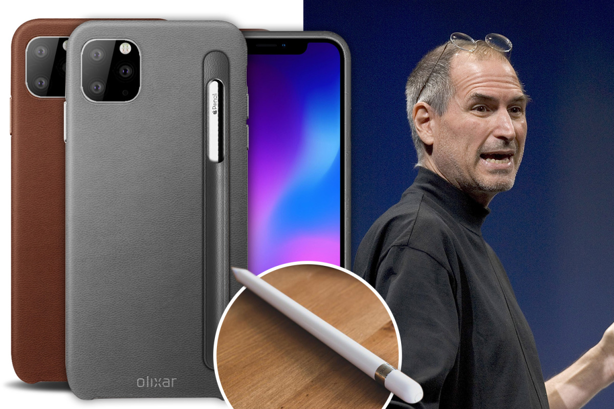 Kasus bocor untuk iPhone baru mengungkapkan 'stylus mini' yang bisa diluncurkan dalam beberapa minggu - meskipun Steve Jobs membenci mereka