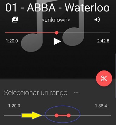 Screenshot - Cara memotong audio di Android