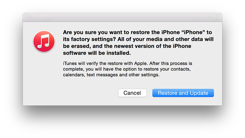 Turunkan versi dari iOS 9 ke iOS 8.3 - Kembalikan dan Perbarui