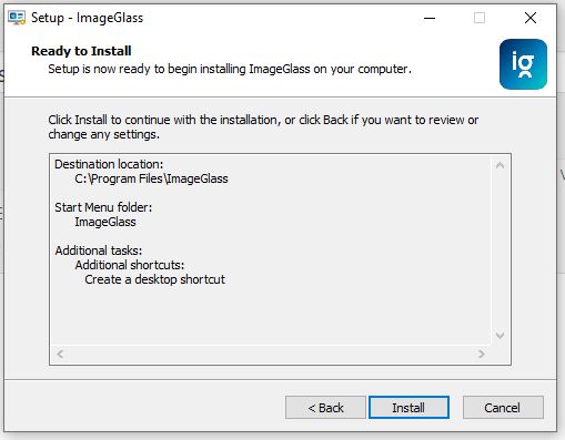 Akhirnya instal perangkat lunak ImageGlass di WIndows 10