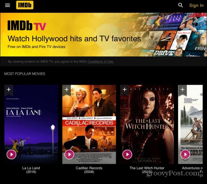 Amazon    Thêm dịch vụ phát trực tuyến IMDb miễn phí cho Android và iOS 1