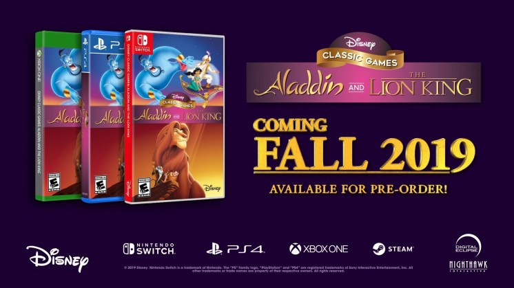 Disney Classic Games: Aladdin & The Lion King Resmi Diumumkan untuk Steam and Consoles - Detail Gameplay dan Trailer 1