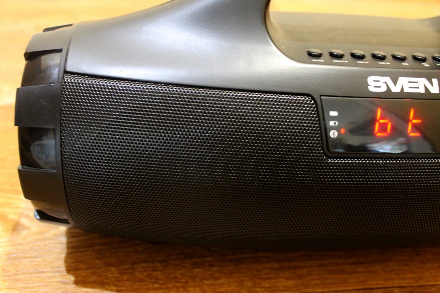 Speaker portable Sven PS-460: keras, murah dan ceria 3