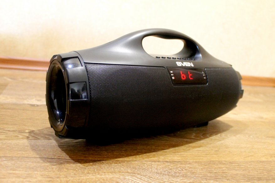 Speaker portable Sven PS-460: keras, murah dan ceria 7