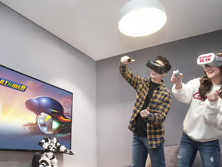 SK Telecom dan KT dalam dorongan game VR untuk 5G