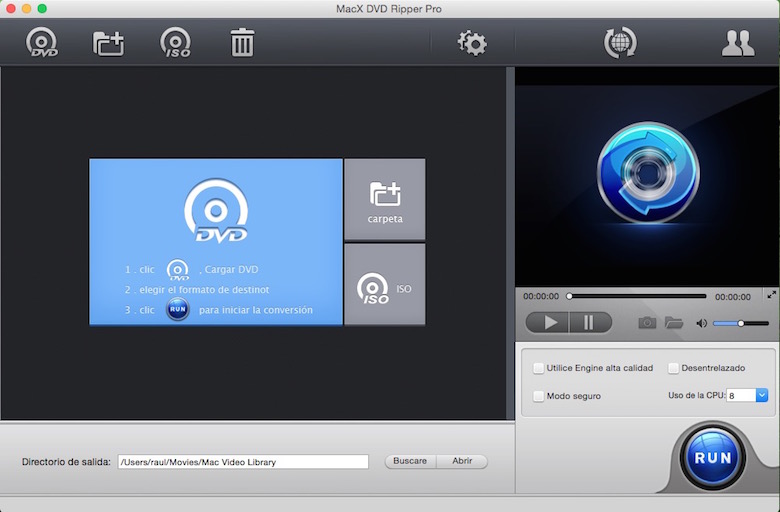 Hur man kopierar DVD på Mac för att titta på iPhone med gratis WinX DVD Ripper Mac 3