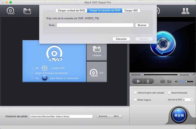Cách sao chép DVD trên máy Mac để xem trên iPhone bằng WinX DVD Ripper Mac miễn phí 4