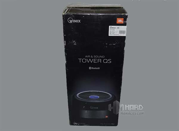 Caja de limpieza WINIX Tower QS lado negro