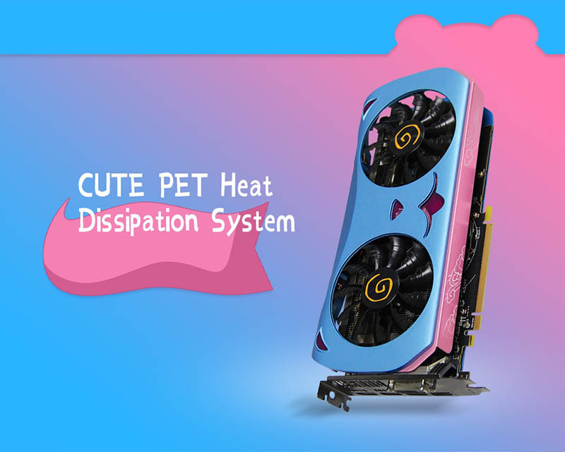 Yeston mengungkapkan Radeon RX 580 Cute Pet-nya, grafis paling lembut di dunia? 1