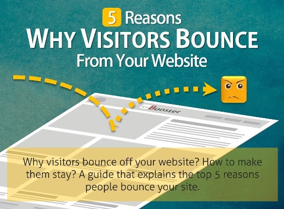 Reasons Why Visitors Bounce From Your Website
