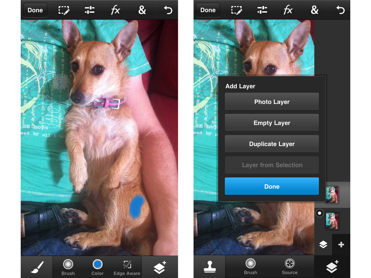 Adobe Photoshop Touch untuk ulasan Telepon