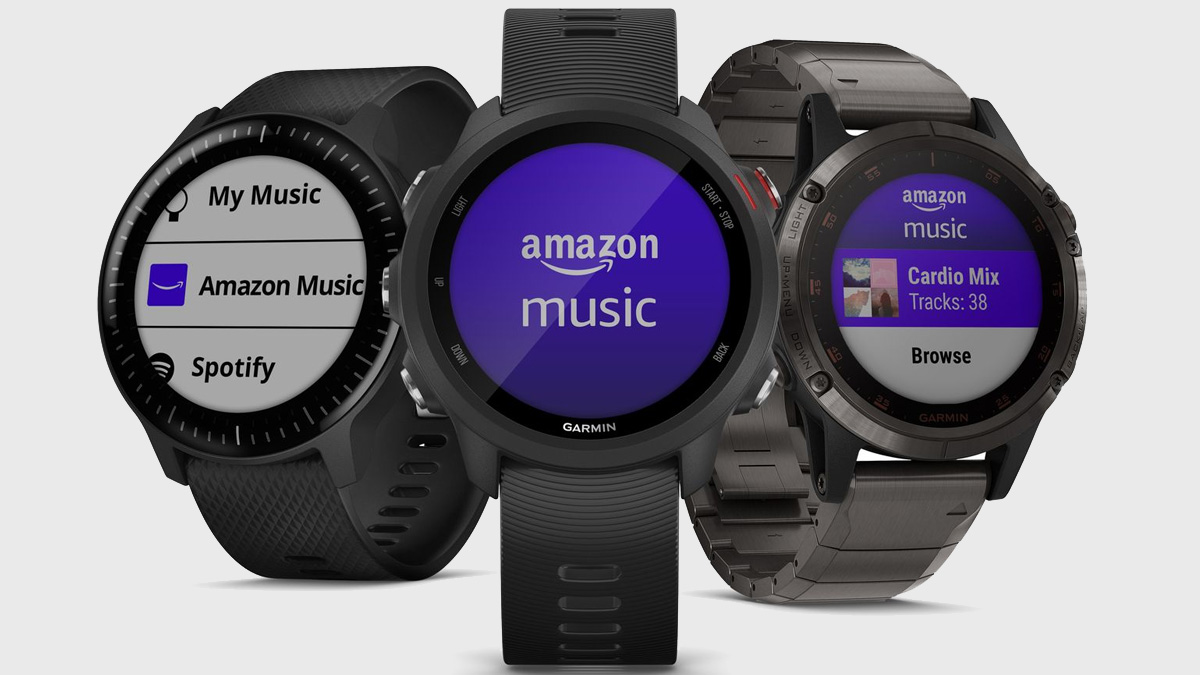 Amazon Musik meluncurkan aplikasi jam tangan pintar pertama pada perangkat Garmin 1