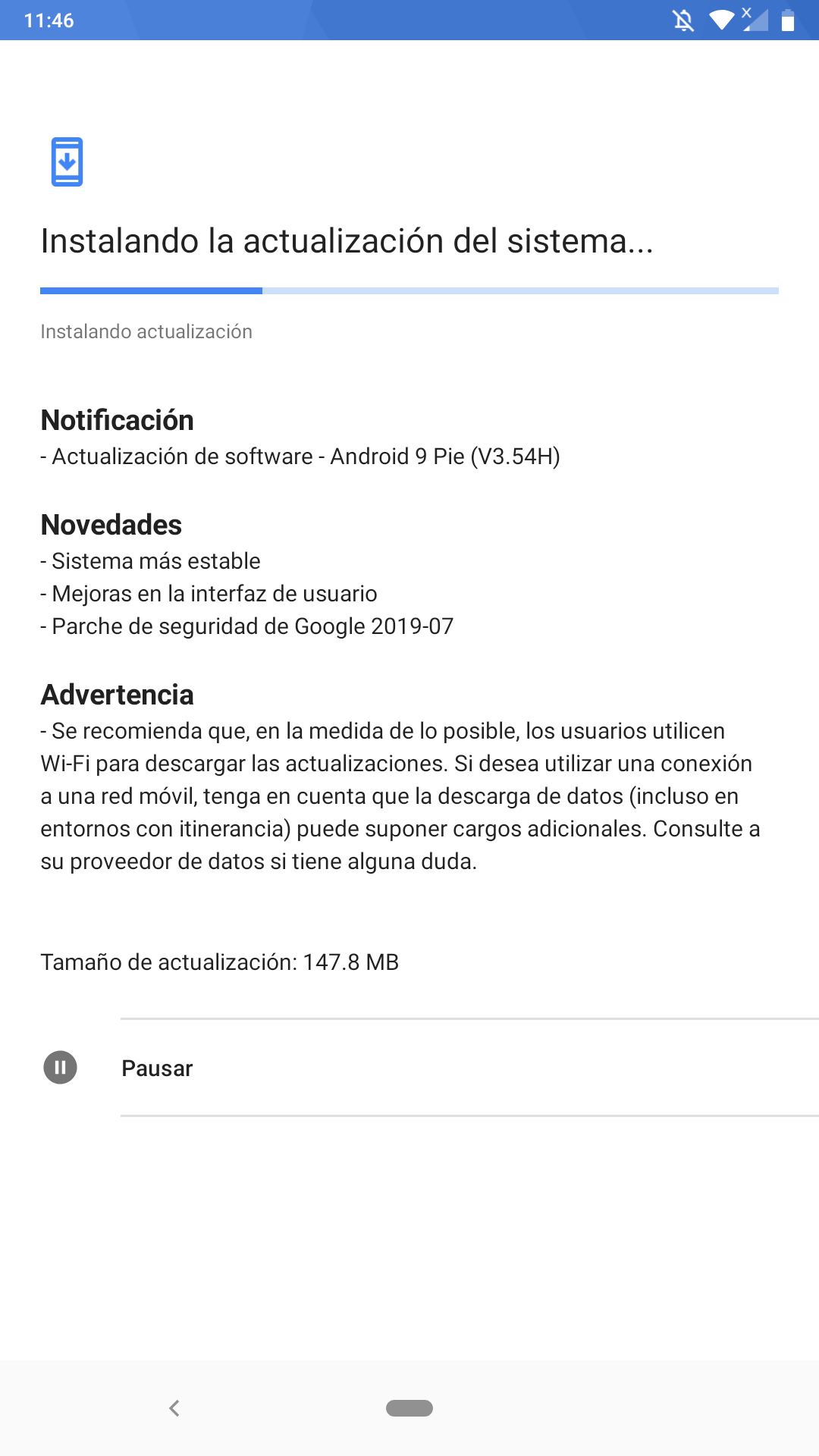 Android Pie V3.54H diluncurkan untuk pengguna Nokia 6.1 dengan patch keamanan Juli 2019 3