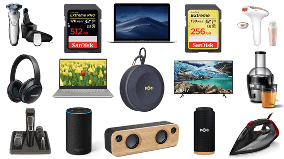 Apple MacBook, Bose -hörlurar, Amazon -enheter, Philips Juicers och mer i …