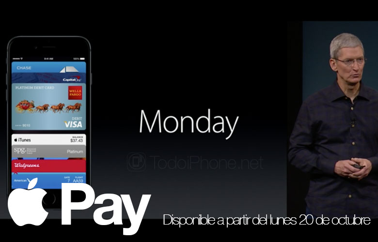Apple Pay kommer att vara tillgänglig från och med måndag