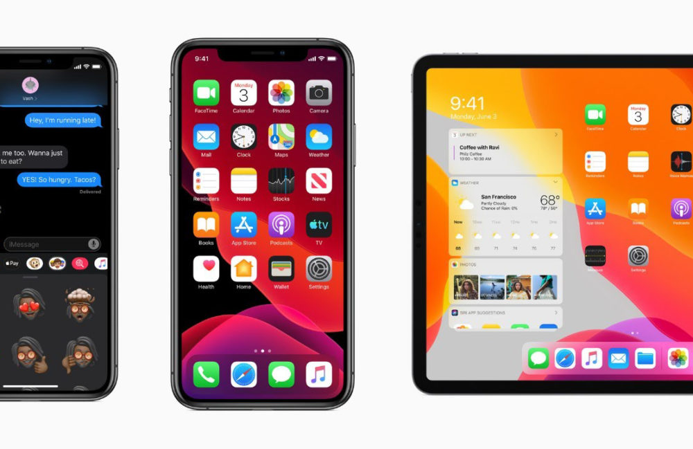 Apple a publié la bêta 5 développeurs d’iOS 13 et d’iPadOS 13