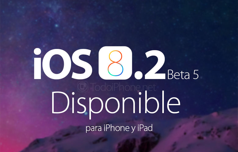 Apple meluncurkan iOS 8.2 Beta 5 untuk iPhone dan iPad 2