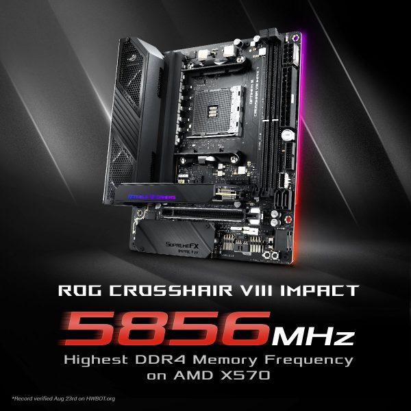 ASUS ROG Crosshair VIII Impact mencatatkan overclock AMD 600x600 0