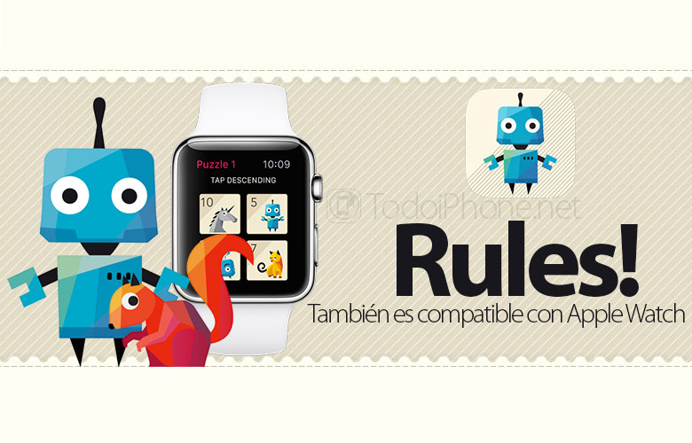 Aturan! permainan puzzle sudah kompatibel dengan Apple Watch 2