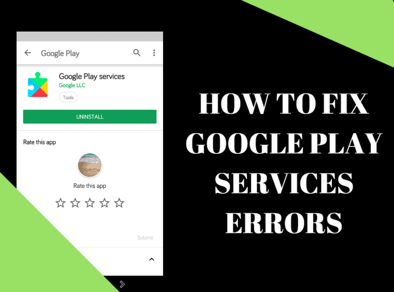 Perbaiki kesalahan layanan Google Play