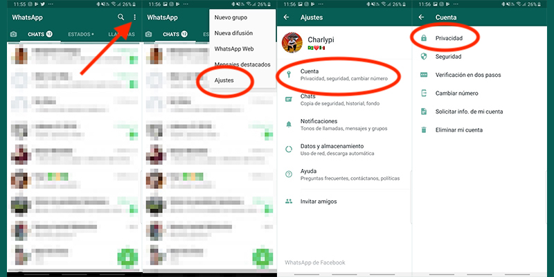 Bagaimana cara mengaktifkan kunci sidik jari di WhatsApp untuk Android? 1