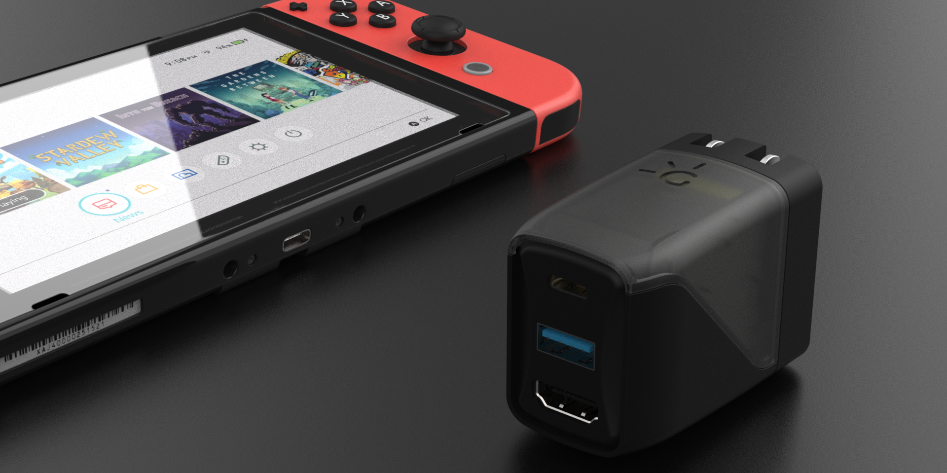 Baru Nintendo Switch Dermaga Cukup Kecil Untuk Cocok Di Saku Anda