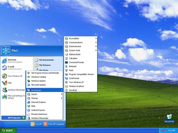 Berhasil migrasi dari Windows XP 2