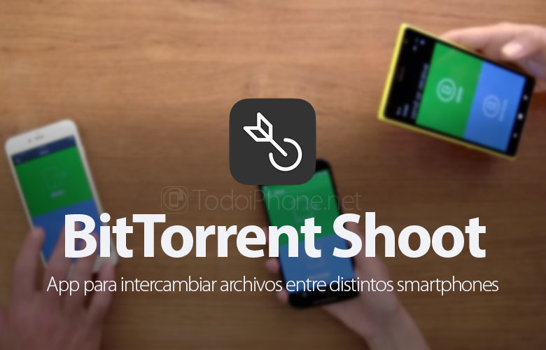 BitTorrent Shoot, aplikasi untuk mentransfer file antara iPhone, Android, dan lainnya smartphones 2