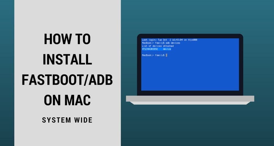 Cara Memasang Fastboot / ADB di Mac - Untuk Flash Pemulihan Android, Boot pada Mac