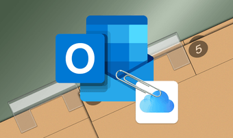 كيفية تثبيت ملف محرك iCloud في Outlook لنظام iOS 447