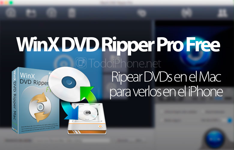Cách sao chép DVD trên máy Mac để xem trên iPhone bằng WinX DVD Ripper Mac miễn phí 2